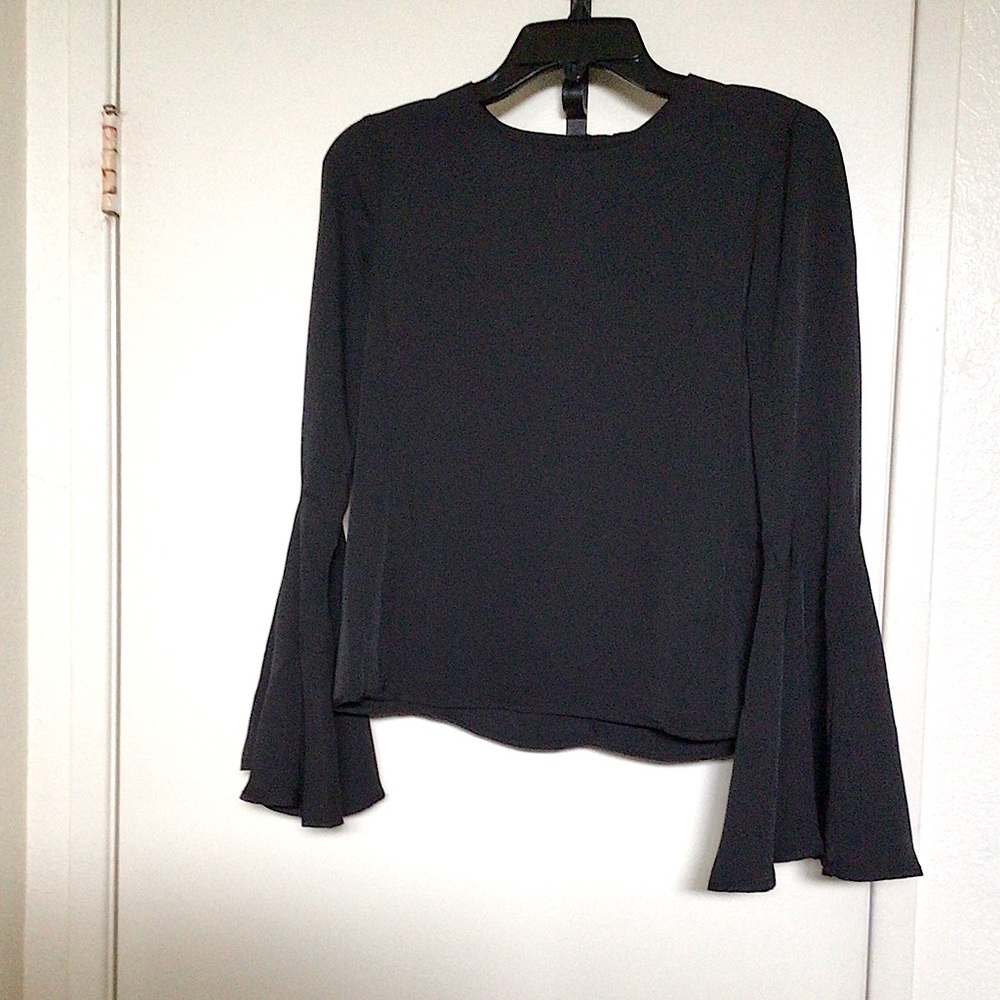 Parker Flare Sleeve Flowy Blouse